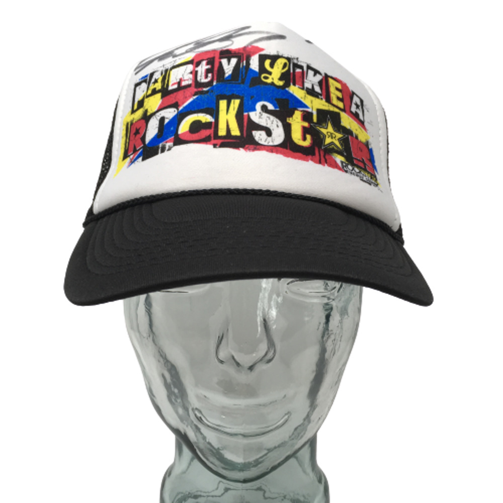 Rockstar Energy Drink Party Like A Rockstar Hat